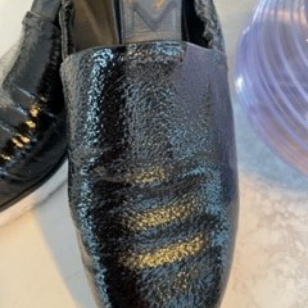 MERCEDES CASTILLO Clelia Slip-On Sneaker black Shoe size 5 - Picture 2 of 6